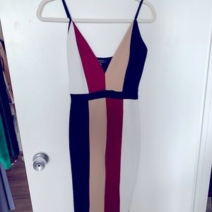 Color block dress
